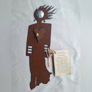 Vintage "Women of Spirit" by Redford Designs Steel Wall Sculpture